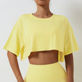Load image into Gallery viewer, Outdoor Sports Short Sleeve Blouse Yoga Clothes For Women