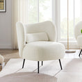 Load image into Gallery viewer, Nordic Living Room Light Luxury Fabric Lazy Sofa Beauty Salon Fashion Lambswool Couch