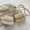 Load image into Gallery viewer, Gold Straw Woven Purse