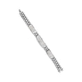 Load image into Gallery viewer, 14K White Gold 12.0 Cttw Men's Invisible Set Princess Diamond Tennis Bracelet (G-H Color, VS1-VS2 Clarity) - Size 8.5" Inches
