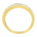 Load image into Gallery viewer, Women's 18K White Gold Princess Cut Diamond Band Ring (1 cttw, G-H Color, SI1-SI2 Clarity)