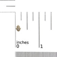 Load image into Gallery viewer, 10K Yellow Gold Diamond Accented Hamsa Stud Earrings (H-I Color, I1-I2 Clarity)
