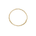 Load image into Gallery viewer, 10K Yellow Gold 1.00 Cttw Diamond Cluster X Link Tennis Link 7.50" Bracelet (I-J Color, I2-I3 Clarity)