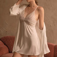 Load image into Gallery viewer, 100% Silk Pajama Sets sexy & Elegance