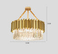 Load image into Gallery viewer, Modern Minimalist Light Luxury Crystal Living Room Glass Round Lamps
