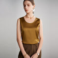 Load image into Gallery viewer, Real Silk Waistcoat Women's Satin Sleeveless Suspenders
