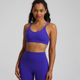 Load image into Gallery viewer, Solid Strap Shockproof Fitness Top
