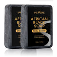 Load image into Gallery viewer, Shuo Woxin African Black Soap Deep Cleansing Body Anti-mite Moisturizing Skin
