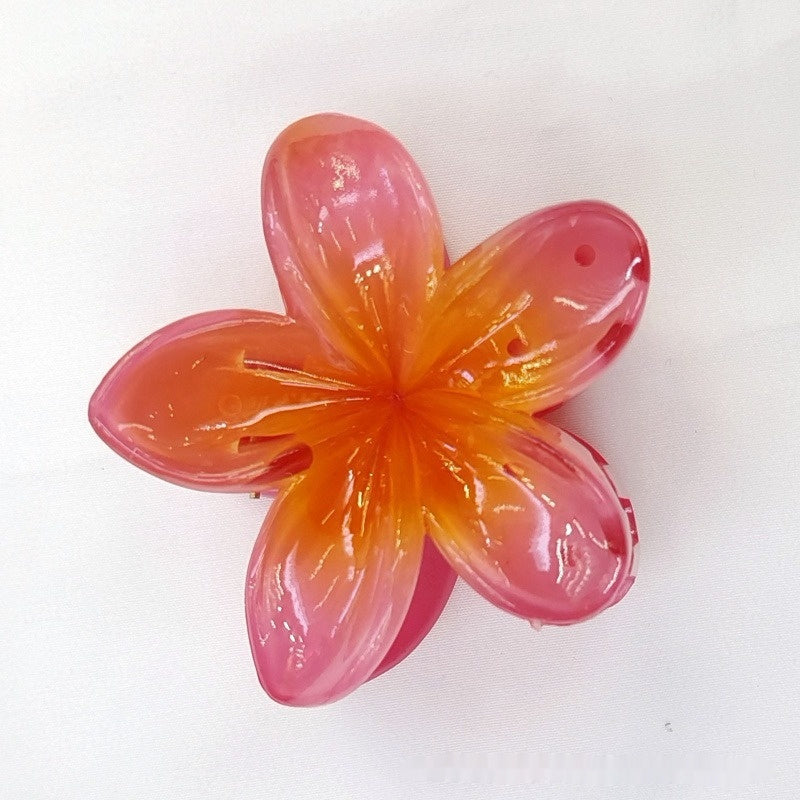 Colorful Flower hair clip