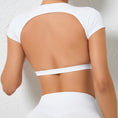 Load image into Gallery viewer, Quick-drying Sports Yoga Jacket Outdoor Running Beauty Back Fitness T-shirt
