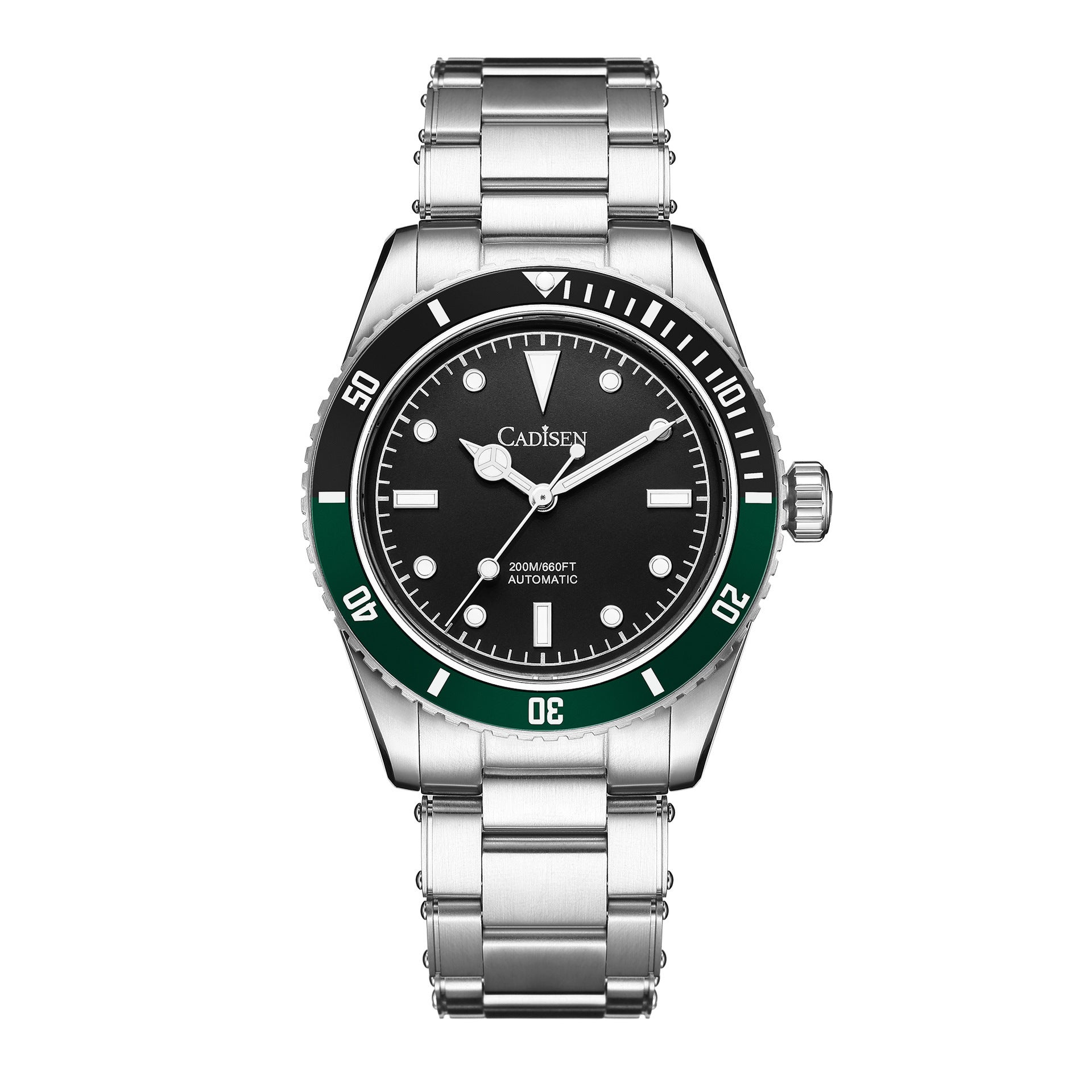V8 Men's Business stainless steel sapphire glass Mechanical Watch