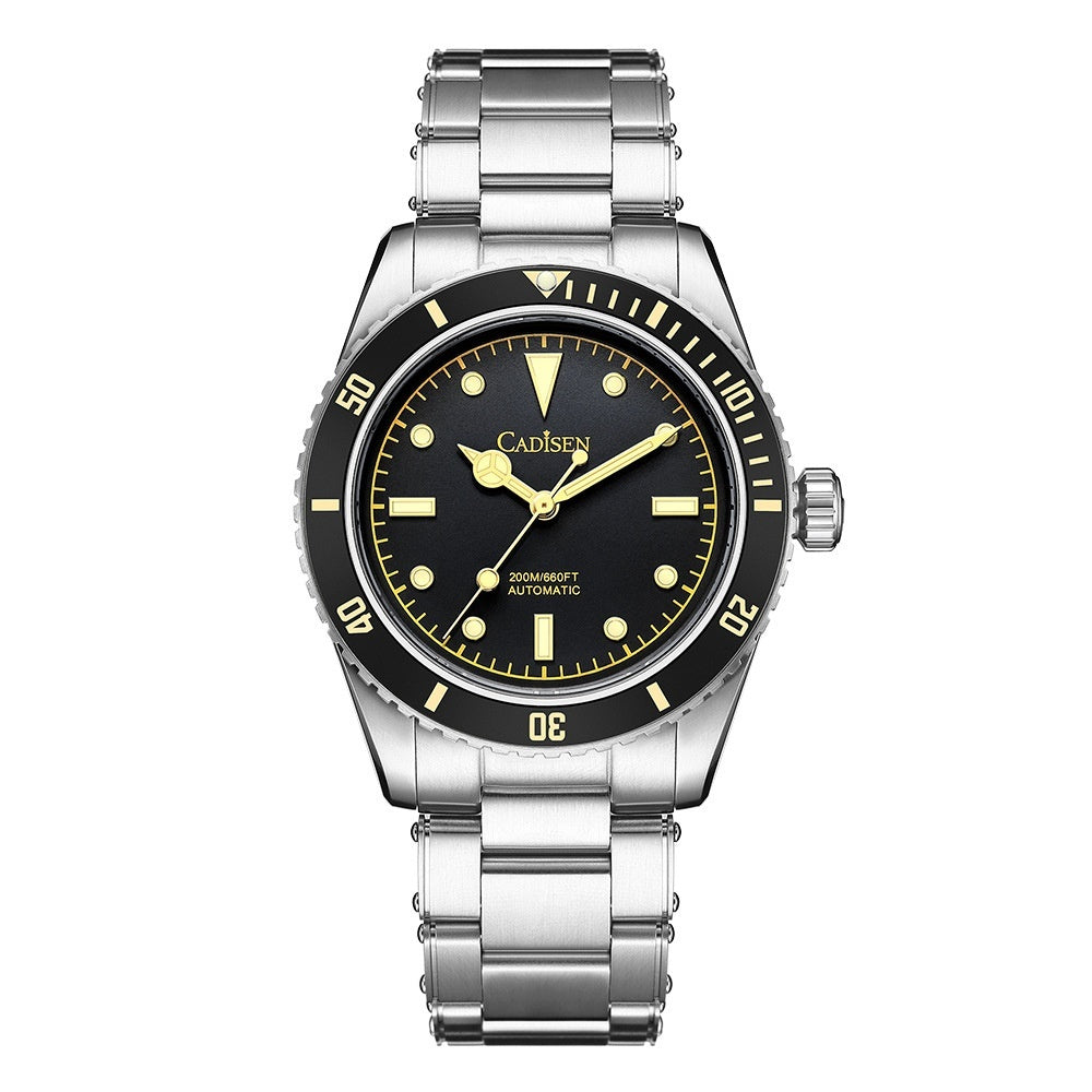 V8 Men's Business stainless steel sapphire glass Mechanical Watch