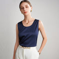 Load image into Gallery viewer, Real Silk Waistcoat Women's Satin Sleeveless Suspenders
