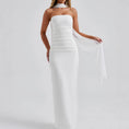 Load image into Gallery viewer, Scarf Bandeau Slim-fit Temperament Sheath Women's Clothing Dress
