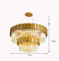 Load image into Gallery viewer, Modern Minimalist Light Luxury Crystal Living Room Glass Round Lamps
