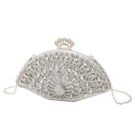 Diamond Women's Dinner Open Screen Banquet Bag Fashion