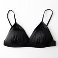 Load image into Gallery viewer, Silk Breathable High-grade Silk French Suit Thin Underwear Triangle Cup Small Chest Female Mulberry Silk Bra Bra
