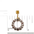 Load image into Gallery viewer, 14K White and Yellow Gold 10.0 Cttw Mixed Natural Fancy Diamond Dangle Hoop and Bale Earrings (Yellow Color, I1-I2 Clarity)
