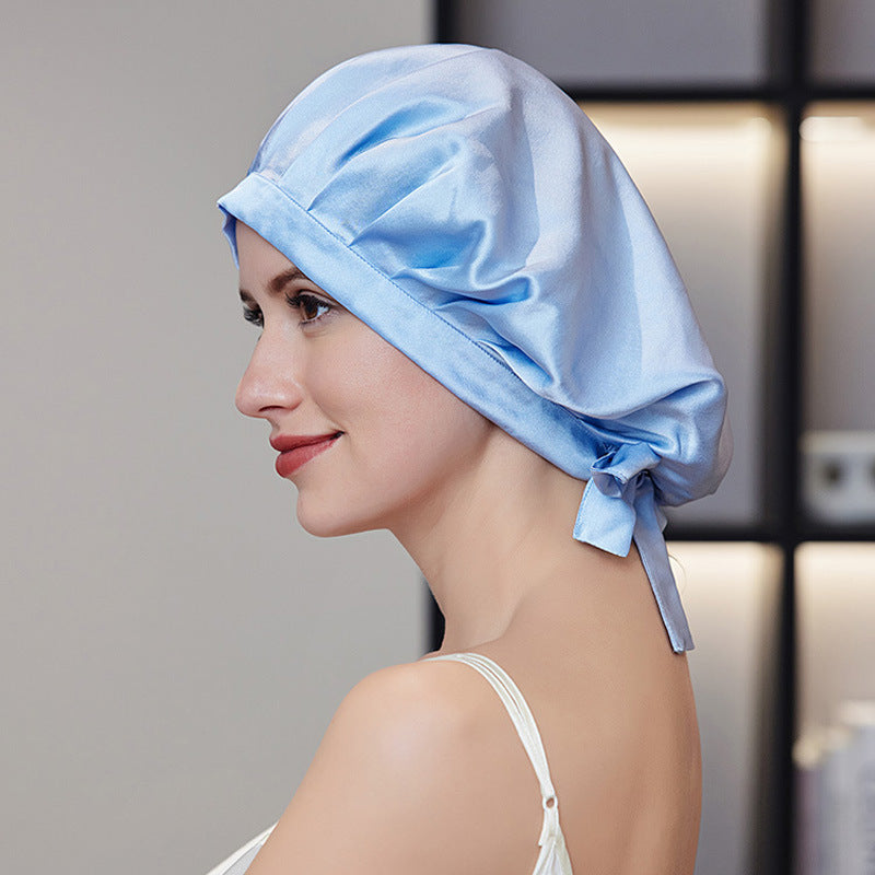 Royal Personality Silk Nightcap hair protector Women