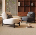 Load image into Gallery viewer, Living Room Single Sofa Fabric Lambswool Leisure Chair
