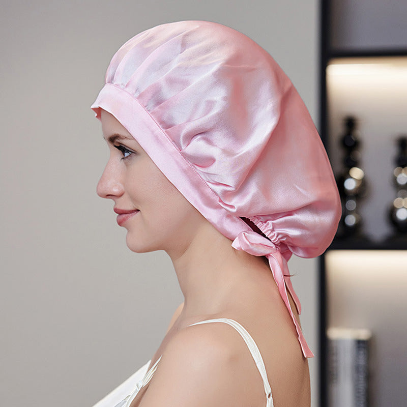 Royal Personality Silk Nightcap hair protector Women