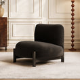 Load image into Gallery viewer, Living Room Single Sofa Fabric Lambswool Leisure Chair
