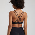 Load image into Gallery viewer, Solid Strap Shockproof Fitness Top
