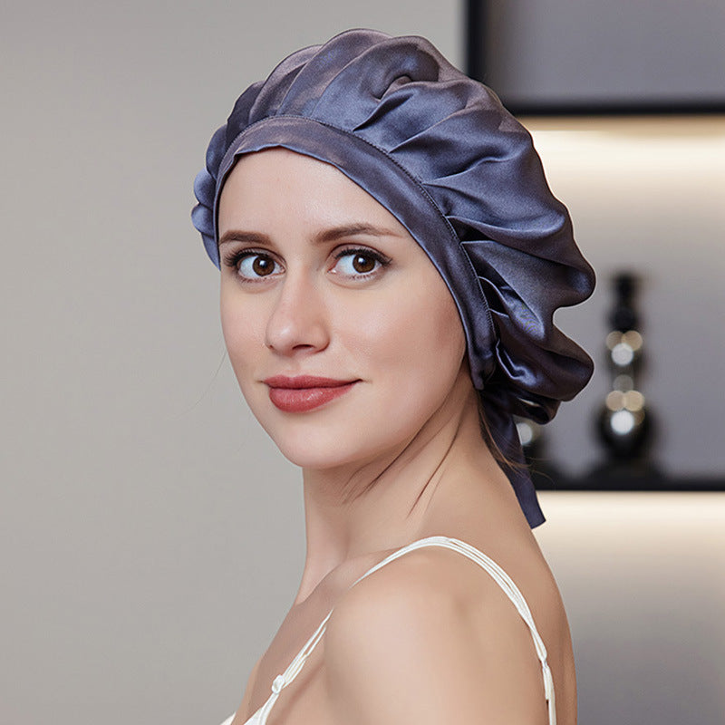 Royal Personality Silk Nightcap hair protector Women