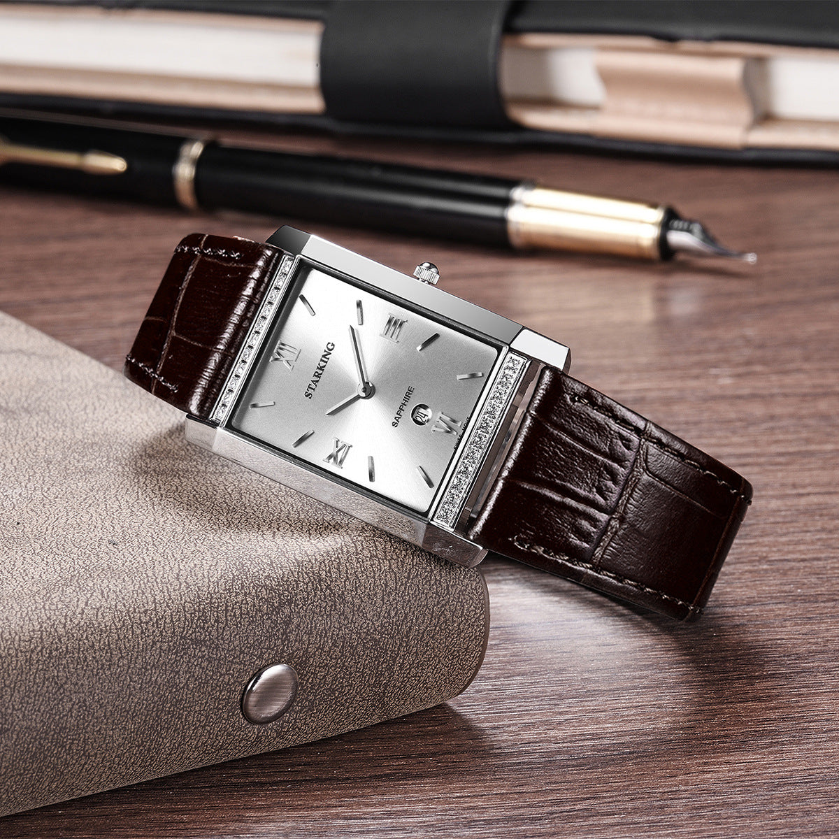 Business Movement Calendar productive caliber Quartz Watch