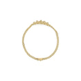 Load image into Gallery viewer, 10K Yellow Gold 1/4 Cttw Round-Cut Diamond Basket Weave Rope Chain Style 7" Bracelet (H-I Color, I1-I2 Clarity)
