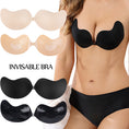 Load image into Gallery viewer, Push up Solid Round Breast Pads
