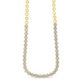 Load image into Gallery viewer, IGI Certified 14K Gold 8.0 Cttw Pave Set Round-Cut Diamond Cluster Graduating Riviera Statement Necklace (H-I Color, I1 Clarity)
