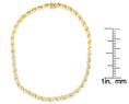 Load image into Gallery viewer, 10K Yellow Gold 1 cttw Diamond Riviera Statement Pendant Necklace (J-K, I2-I3)
