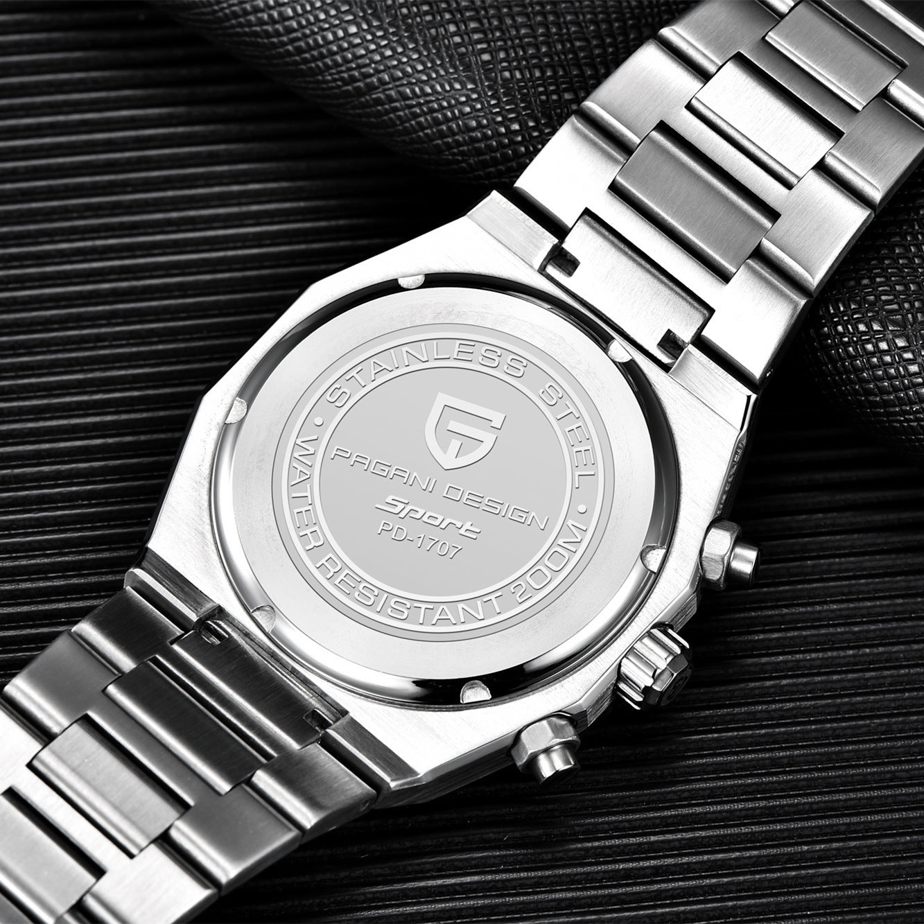 Men's Watch Quartz 6 Hand Chronograph Business watch