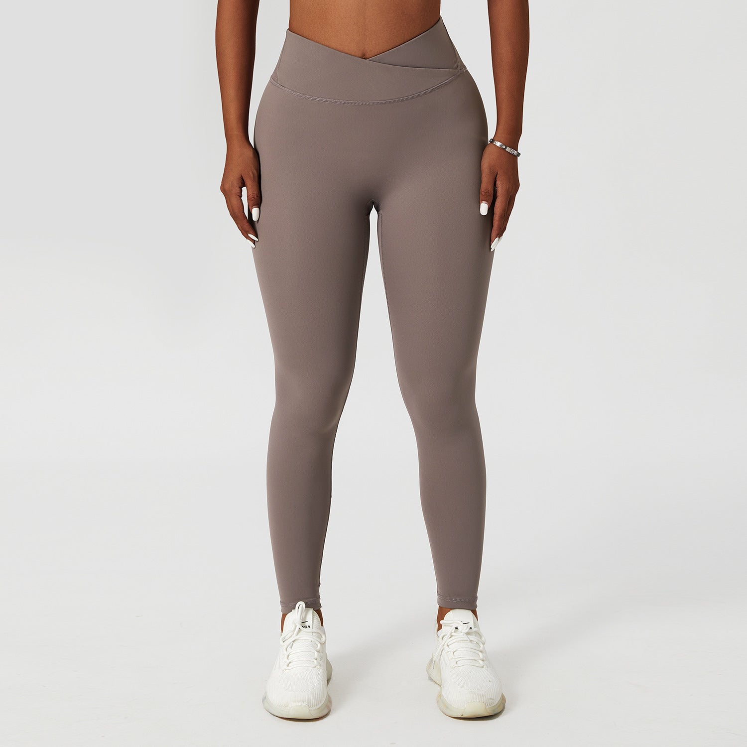 Breathable Cross Waist Tight Quick-drying Pants