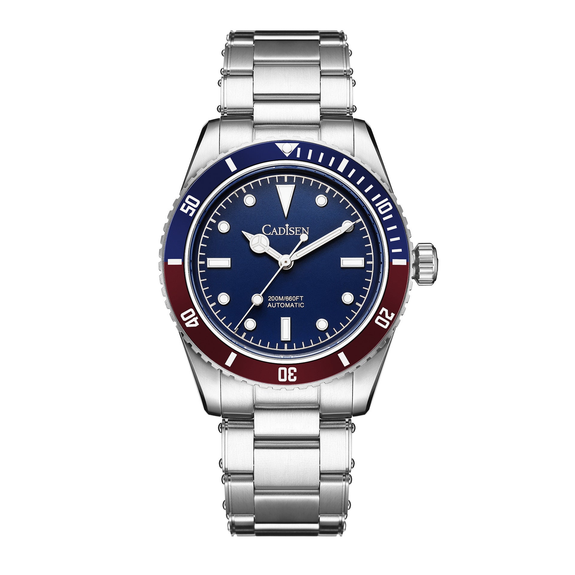 V8 Men's Business stainless steel sapphire glass Mechanical Watch