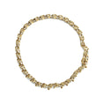 Load image into Gallery viewer, 10K Yellow Gold Plated .925 Sterling Silver 5.00 Cttw Diamond S-Link Bracelet (K-L Color, I2-I3 Clarity) Size 7.25"
