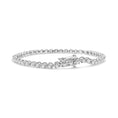 Load image into Gallery viewer, 14K White Gold 5.0 Cttw Diamond" Classic Tennis Bracelet for Women (H-I Color, SI1-SI2 Clarity) - 7" Inches
