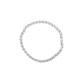 Load image into Gallery viewer, 10K White Gold 3.00 Cttw Miracle Set Diamond Bezel Link Style Tennis Bracelet (H-I Color, I2-I3 Clarity) - 7.5"
